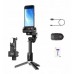 Gimbal Statīvs Pašportreta nūja LED lampa + Pults priekš telefonu / AOCHUAN M1 PRO
