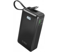 SBS LCD Power Bank  10000  mAh  melna - Portativais barosanas avots