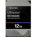 WD Ultrastar DC HA340 WUS721212BLE6L4 - twardy - Centrum danych - 12 TB - wewnętrzny - 3.5" (8.9 cm) - SATA 6Gb/s - 7200 rpm - Puffer: 512 MB
