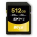 Wise SDXC UHS-II V90       512GB R:290MBs / W:260MBs   WI-SD-N512