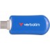Verbatim Plectra Blue      256GB USB-C Flash Drive          30234