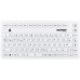 Gett GETT InduProof Smart Compact Silikon Tastatur IP68 wodoodporny można dezynfekować 86 Tasten Farbe: biały USB Layout: DE