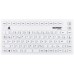 Gett GETT InduProof Smart Compact Silikon Tastatur IP68 wodoodporny można dezynfekować 86 Tasten Farbe: biały USB Layout: DE