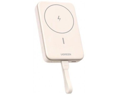 Magnetic 10000mAh UGREEN PB760 PD 20W MagSafe + kabel USB-C (beżowy)