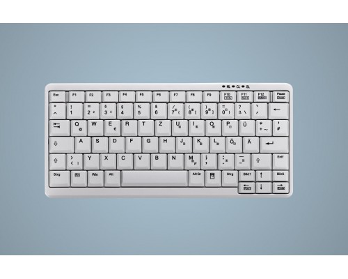 Active Key AK-4100-U - Tastatur - USB - Deutsch - weiss