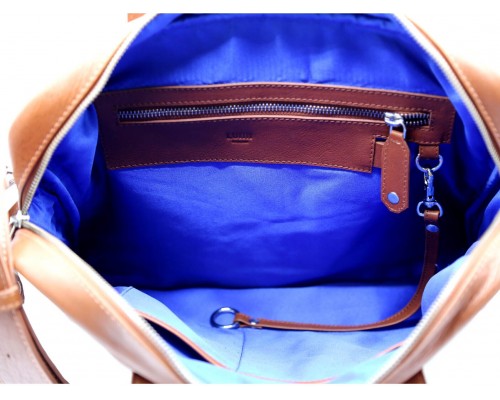 Lumi Juhana Computer bag, cognac