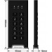 iStorage diskAshur M2 PIN 2 TB USB Type-A / USB Type-C 3.2 Gen 1 (3.1 Gen 1) Black