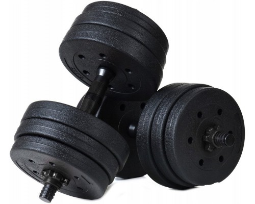 Funfit 4258 2x10kg Black