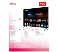 TCL 55V6C LED 55'' 4K Ultra HD Google TV