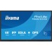 iiyama TE6512MIS-B4AG signage display Płaski panel Digital Signage 165,1 cm (65") LCD Wi-Fi 400 cd/m 4K Ultra HD Czarny Ekran dotykowy Procesor wbudowany Android 11 24/7