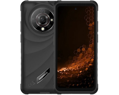 Hammer HAMMER Iron 6 (Black) DS 6.56" IPS TFT 720x1612/2GHz/128GB/6GB RAM/Android 14/microSDXC/WiFi,BT,4G |