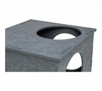 Nele, wie�a, cat, filc, gray, 38 x 105 x 38cm