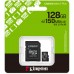 SD  Kingston Canvas Select Plus MicroSDXC 128 GB UHS-I/U1 A1 V10 (SDCS3/128GB)