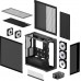 Arctic Xtender Tinted ARGB black (ACPCC00015A)