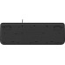 WIRED KEYBOARD 600 EN-UK LAYOUT/QWERTY EN/FR/NL/DE BLACK EMEA