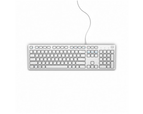 DELL Keyboard : US-Euro (Qwerty) Dell KB216 Quietkey USB  White