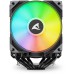 Sharkoon A60 RGB Procesor Chłodnica powietrza 12 cm Czarny 1 szt.