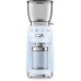 SMEG CGF11PBEU Kaffeemühle 50`s Style pastellblau