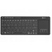 C-Tech C-TECH WLTK-03 Bezprzewodowa Touchpad czarna