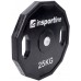 inSPORTline Rubberized load Ruberton 25 kg black (15894)