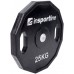 inSPORTline Rubberized load Ruberton 25 kg black (15894)