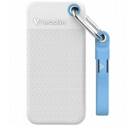 Dysk Zewnętrzny Verbatim Pocket SSD 1TB USB-C 3.2 gen.2 biały-jasnoblue 32320