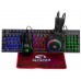Marvo LOOT 40, zestaw klawiatura mysz dla gracza, podk�adka, klawiatura, CZ/SK, do gry, membranowa rodzaj przewodowa (USB), czarna