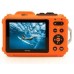 Aparat Podwodny Wodoszczelny 15m 16mp 1080p 4 Zoom Optyczny Wifi / Kodak Wpz2 / Orange