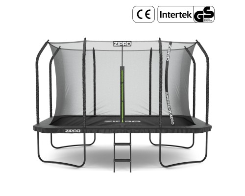 Garden Trampoline Zipro Jump Pro Quadro With inner mesh 366 x 244 cm