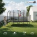 Garden Trampoline Zipro Jump Pro Quadro With inner mesh 366 x 244 cm
