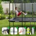 Garden Trampoline Zipro Jump Pro Quadro With inner mesh 366 x 244 cm