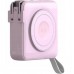Mobile Origin & Travel Charger, Lightning/USB-C Cable, MagSafe/AW/iPhone Compatible, pink