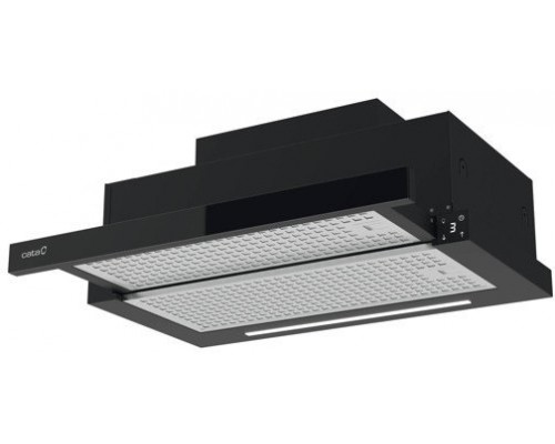 CATA Hood | TFH 6830 GBK | Telescopic | Energy efficiency class A+++ | Width 60 cm | 795 m³/h | Electronic | LED | Black