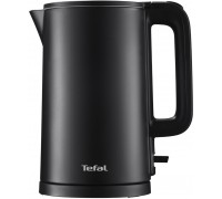 Electric, stainless steel kettle TEFAL KO1408E0, black, 1.5 l