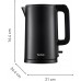Electric, stainless steel kettle TEFAL KO1408E0, black, 1.5 l