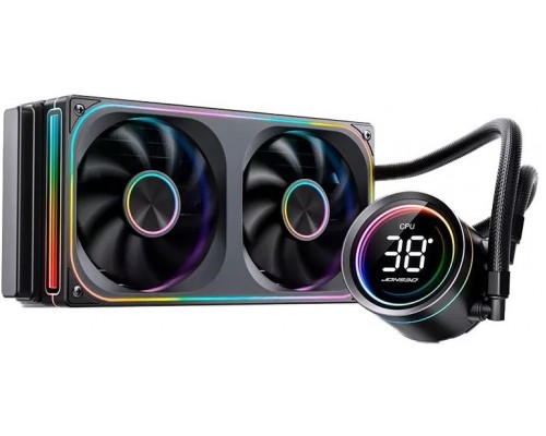 Jonsbo TH-240 AiO Wasserkühlung, ARGB, Display 240mm, Black