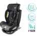 FKinderKraft FOTELIK SAMOCHODOWY obrotowy 360 szaro-black 40-150 CM i-Size R129 ISOFIX