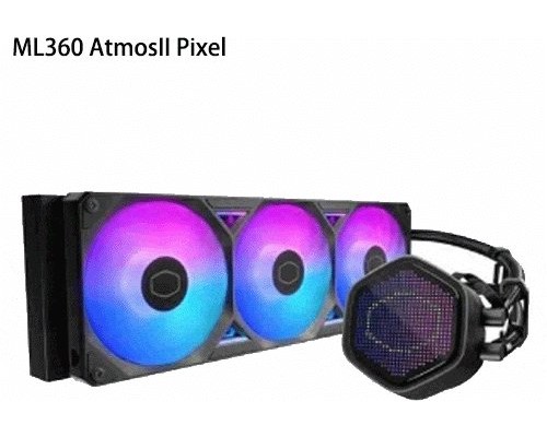 CoolerMaster WAK Master360 Atmos II Pixel LCD
