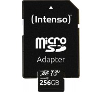 Intenso microSDXC 256GB C10 UHS-I Professional + Adapter