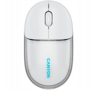 CANYON mouse OnClick 24 BT/ Wireless Transparent/White