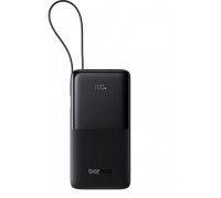 Baseus Bipow 2 20000mah 20W  cyfrowym wyświetlaczem With built-in cable USB-C - Black