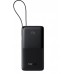 Baseus Bipow 2 20000mah 20W  cyfrowym wyświetlaczem With built-in cable USB-C - Black