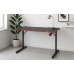 Gaming galds gamingowe komputerowe 120x70x75 cm czerwone z dodatkami