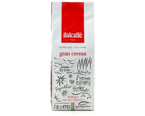 Italcaffe Espresso Italiano Gran Crema 1 kg