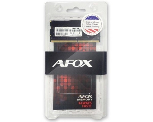 AFOX SO-DIMM DDR4 8GB 2666MHZ AFSD48FK1P