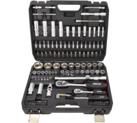AWTools ZESTAW KLUCZY 144el. 1/2" / 1/4" BLACK LINE