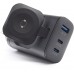 Realpower ładowarka do urządzeń przenośnych Power bank, Smartwatch, Tablet Black Prąd zmienny Ładowanie bezprzewodowe Szybkie ładowanie Wewnętrzna