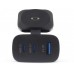 Realpower ładowarka do urządzeń przenośnych Power bank, Smartwatch, Tablet Black Prąd zmienny Ładowanie bezprzewodowe Szybkie ładowanie Wewnętrzna