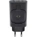 Realpower ładowarka do urządzeń przenośnych Power bank, Smartwatch, Tablet Black Prąd zmienny Ładowanie bezprzewodowe Szybkie ładowanie Wewnętrzna