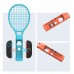 2x Rjacketa Tenisowa Rjackety For Badmintona Tenis - Joy-con Nintenfor Switch 2 / Ns2 / Jys-ns2266 / Pomarańcwith owy / Blue